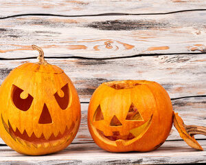 Kürbis (Halloween-) Jack O Lantern