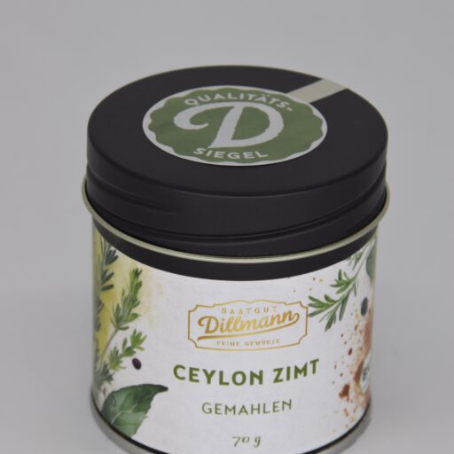 Ceylon-Zimt gemahlen Bio (Dose)