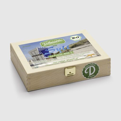 Die Sylt Saatgut-Box S Bio (Holzbox)
