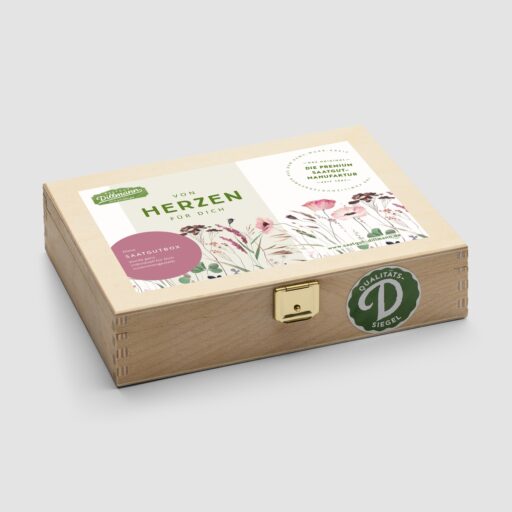 Geschenkbox von Herzen Holz