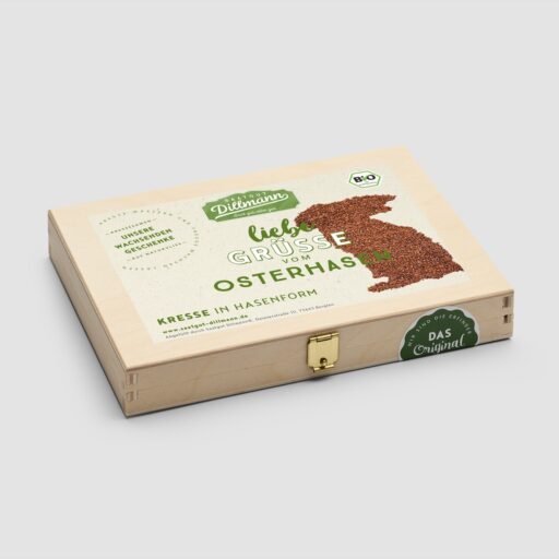 Kresse Box Bio Hase (Holzbox)